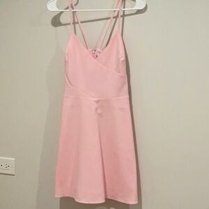 Light Pink Mini Dress (Size 4)